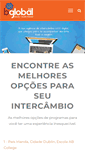 Mobile Screenshot of bglobalintercambio.com.br